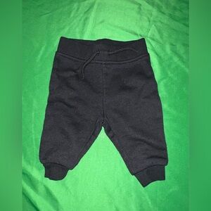 Primark Kids Black Joggers 0-3 Months